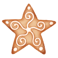 galletas de pan de jengibre de navidad png