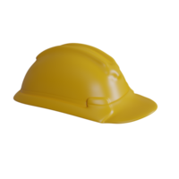 3d representación de un construcción trabajador icono png