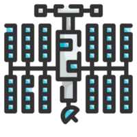 space station icon design png