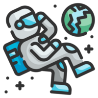 astronaut icon design png