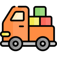 pick up truck icon design png
