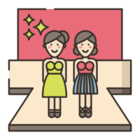 catwalk icon design png