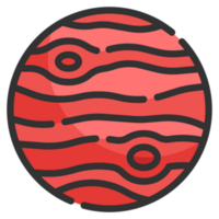 Jupiter icon design png