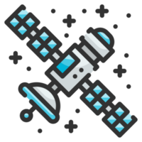 Satelliten-Icon-Design png