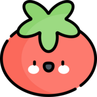 design de ícone de tomate png