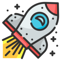 Raketen-Icon-Design png