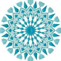 vector mandala círculos diseño