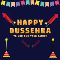 contento dussehra enviar gratis descargar vector