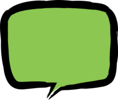 Bubble for speech design. Transparent background. png