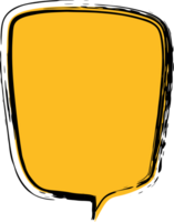 bubbla för Tal design. transparent bakgrund. png