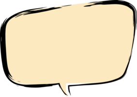 Bubble for speech design. Transparent background. png