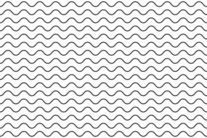 Thin wavy lines seamless pattern. Repeatable wavy zigzag lines vector pattern.