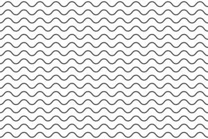 Thin wavy lines seamless pattern. Repeatable wavy zigzag lines vector pattern.