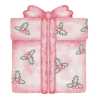 Pink Christmas present png