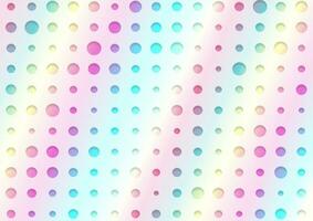 Abstract holographic dots geometric modern background vector