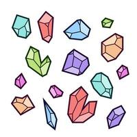 Crystal Gem Icon vector