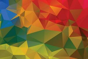 abstract background, low poly textured triangle shapes in random pattern, trendy lowpoly background vector