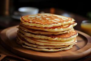 fuffy yummy pancake photo