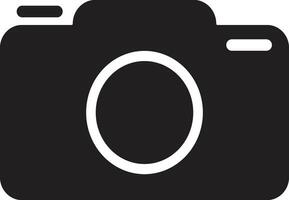 Camera icon vector and illustration