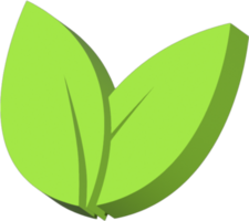 eco icon element for environment or ecologically concept png