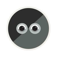 eyes icon, very simple and minimalist, but you can use it for your design purposes vector