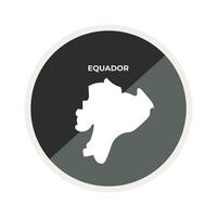 Equador icon, is a vector illustration, very simple and minimalistic. With this equador map icon you can use it for various needs. Whether for promotional needs or visual design purposes