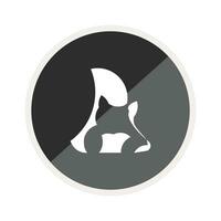 Cat icon, is a vector illustration, very simple and minimalistic. With this Cat icon you can use it for various needs. Whether for promotional needs or visual design purposes