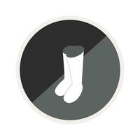 boots icon, simple and minimalistic design, but you can use it for many needs vector