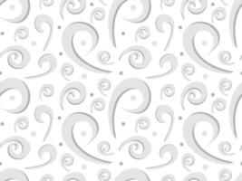 seamless pattern in gray and white tones. Winter Pattern vector