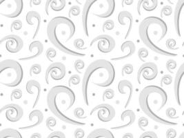 seamless pattern in gray and white tones. Winter Pattern vector