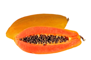 papaya png transparent bakgrund