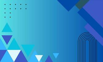 Abstract background with Memphis style modern design vector