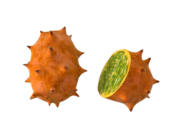 horned melon png transparent background