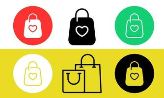 Trolley icons for shopping websites or landing page vector