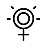 Female Icon Vector Symbol Design Illustration