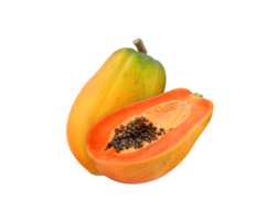 Papaya png transparent Hintergrund