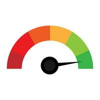 vector rating customer satisfaction progress meter