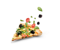 Pizza png transparent Hintergrund