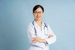 portrait of a female doctor photo