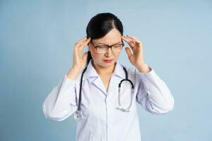 portrait of a female doctor photo