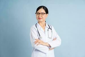 portrait of a female doctor photo