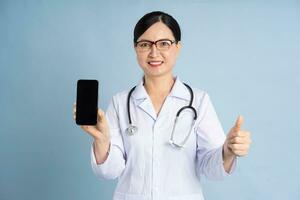 portrait of a female doctor photo