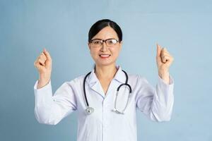 portrait of a female doctor photo