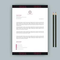 Modern professional corporate Company office brand simple Abstract creative clean minimalist Elegant business style letterhead.Letterhead,red color design,standard,best,unique design template. vector