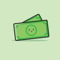 Money paper illustration vector