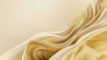 Beautiful silk flowing swirl of pastel fabric background. Ai Generative. photo
