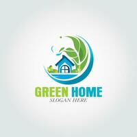 Real estate creative logo design. vector