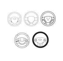 cloud staring.Set of car service icons vector