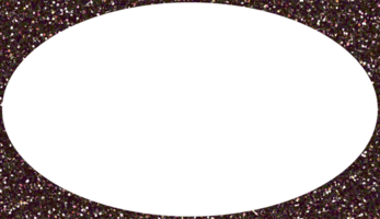 Black circle frame glitter on transparent background. Circle element .Design for decorating,background, wallpaper, illustration png