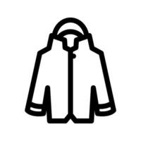 chaqueta icono vector símbolo diseño ilustración